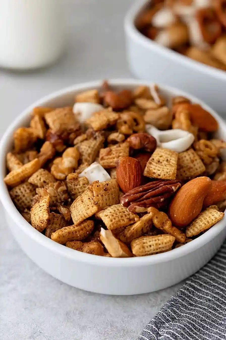 chai spice chex mix
