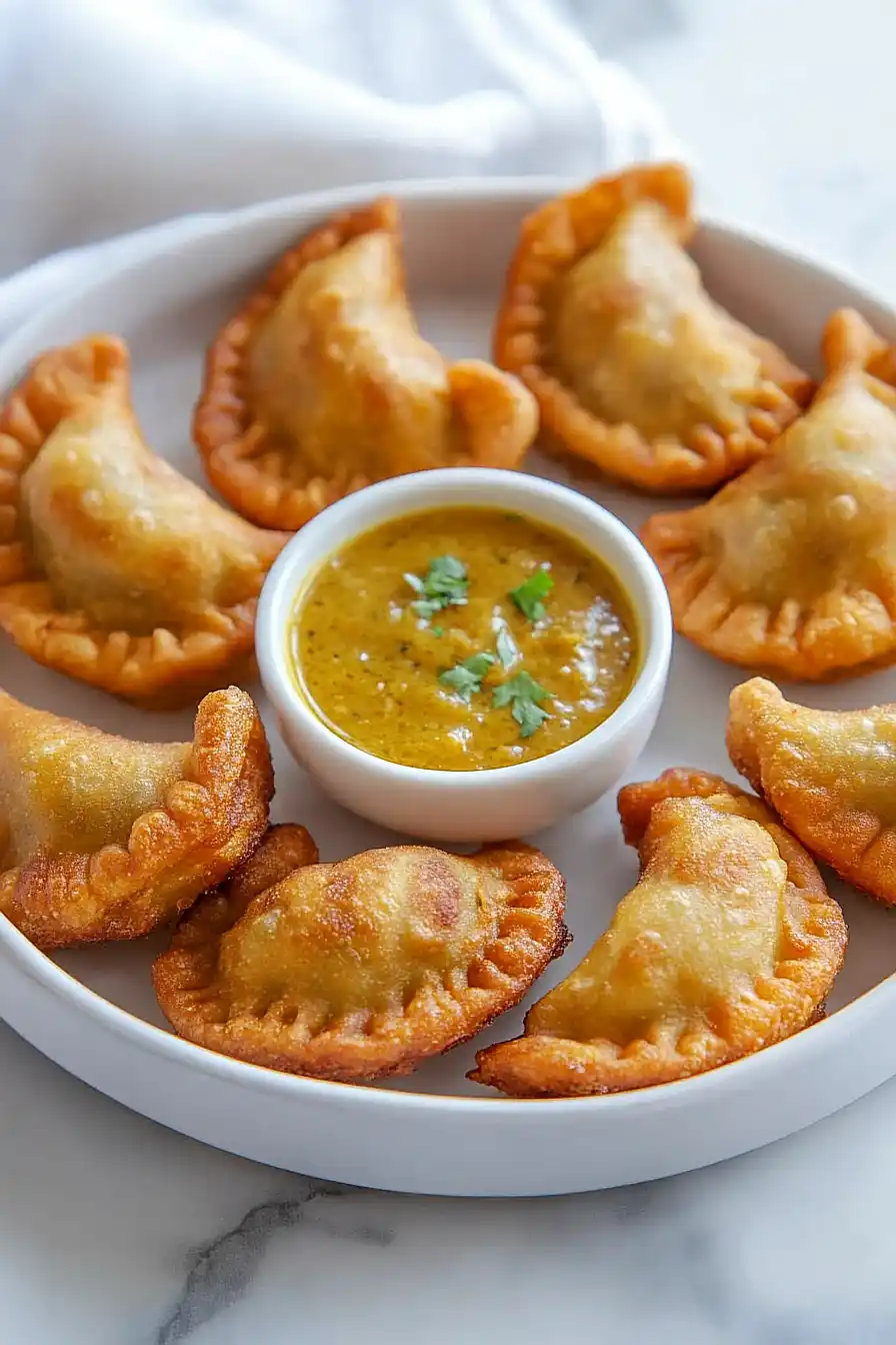 fried chicken momos
