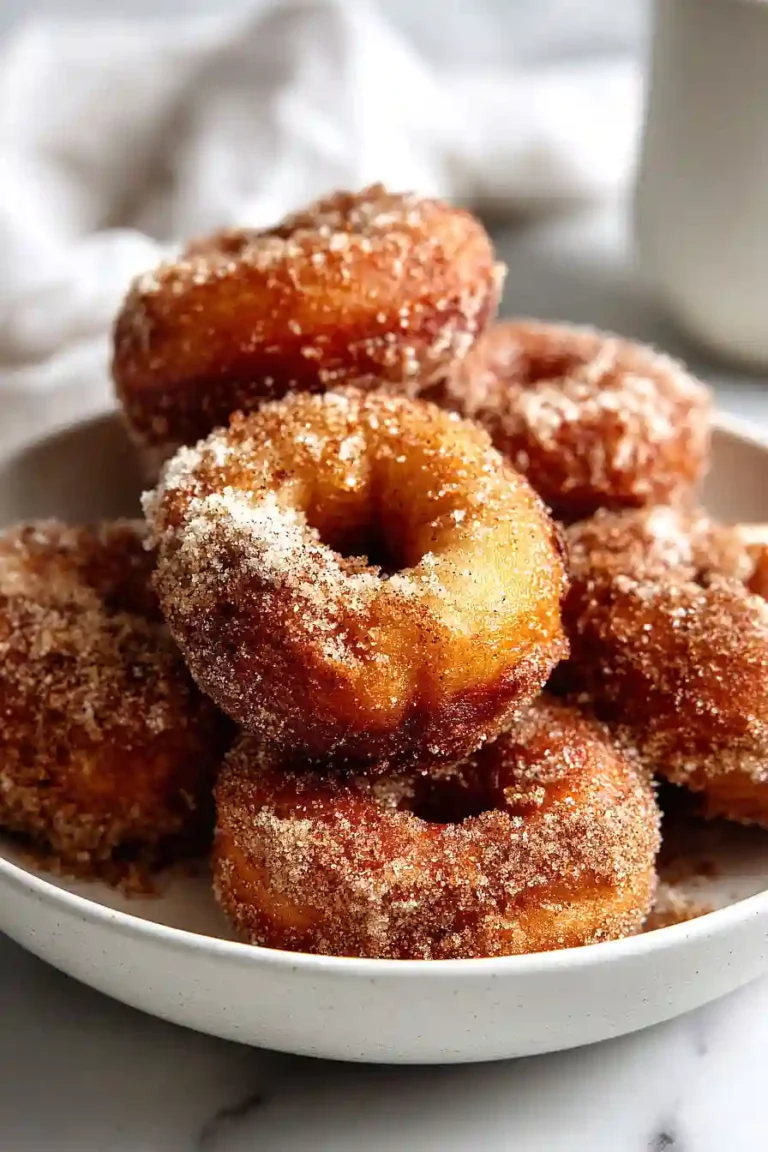 air fryer apple cider donuts