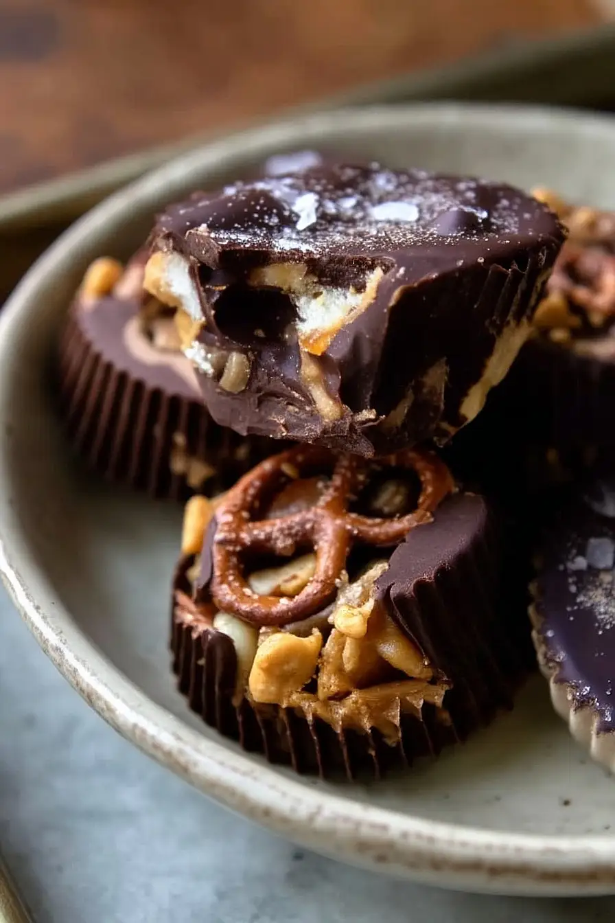 snickerdoodle peanut butter chocolate chex mix bars