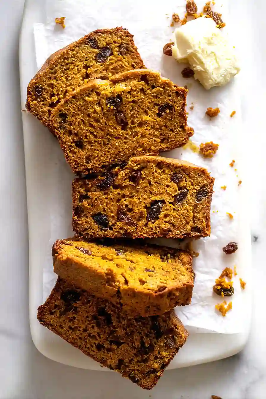 no added sugar pumpkin banana bread