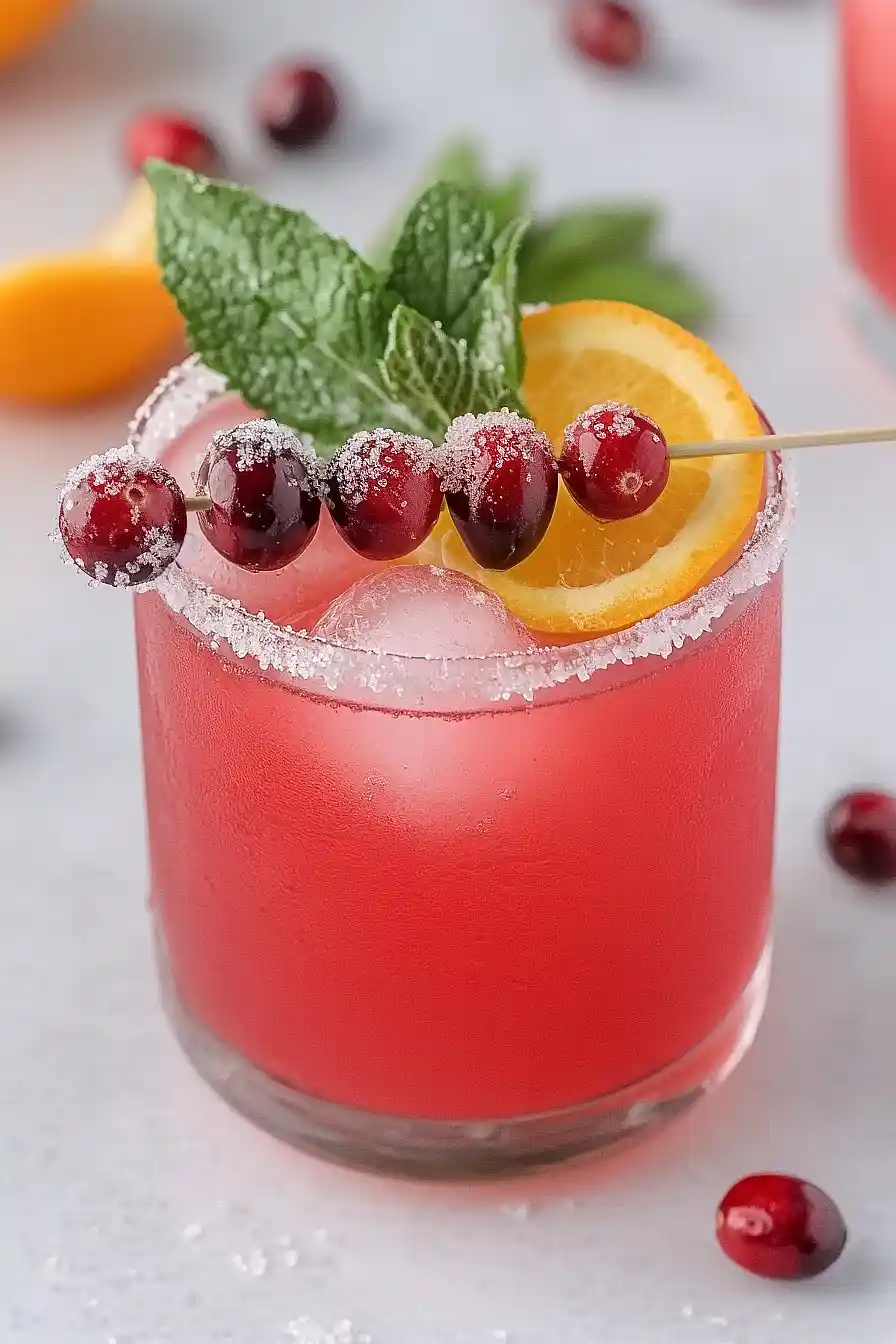 cranberry ginger margarita