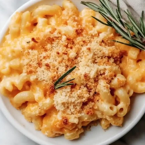 baked butternut squash mac and cheese