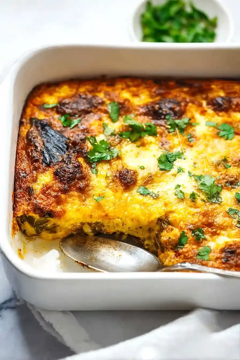 chile relleno casserole