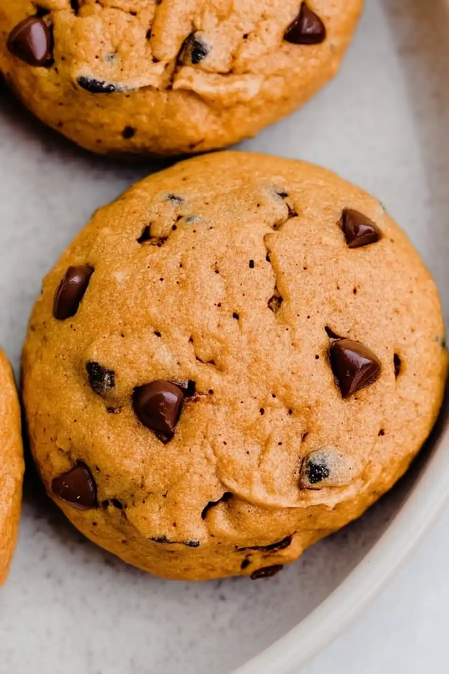crumbl pumpkin chocolate chip cookies