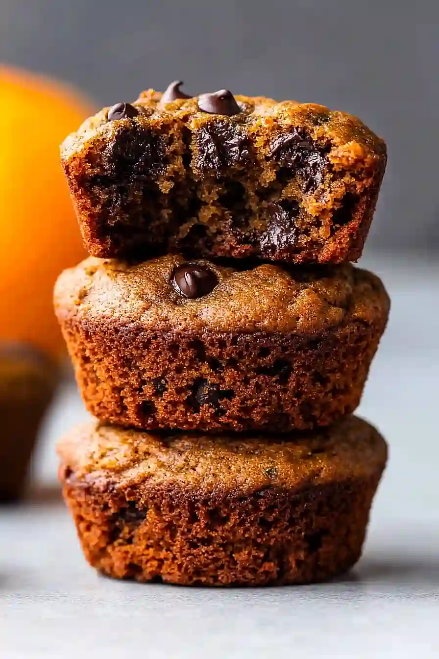paleo pumpkin zucchini muffins