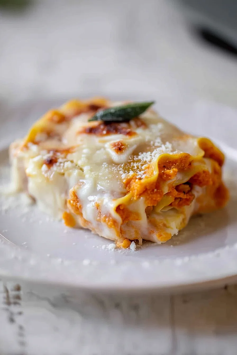 pumpkin lasagna roll ups