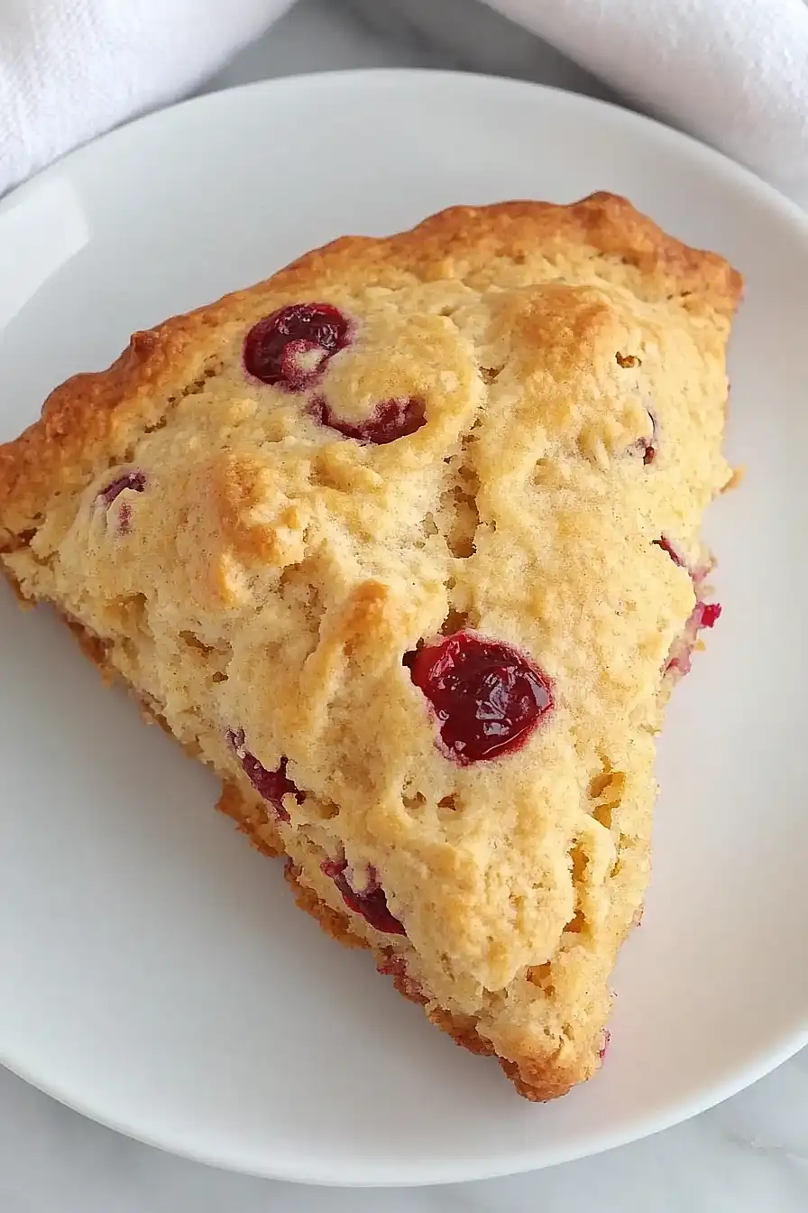 pumpkin cranberry scones