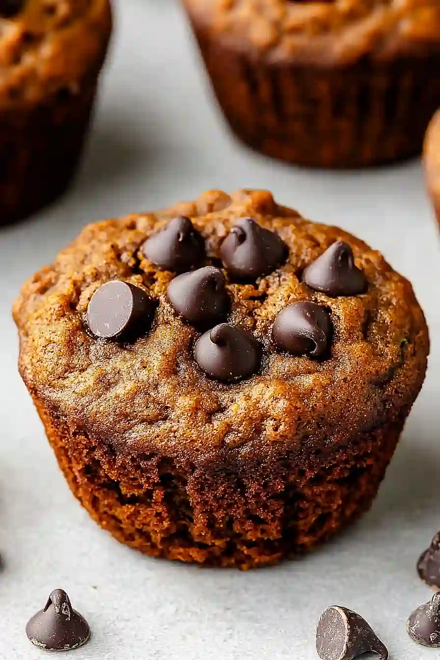 paleo pumpkin zucchini muffins