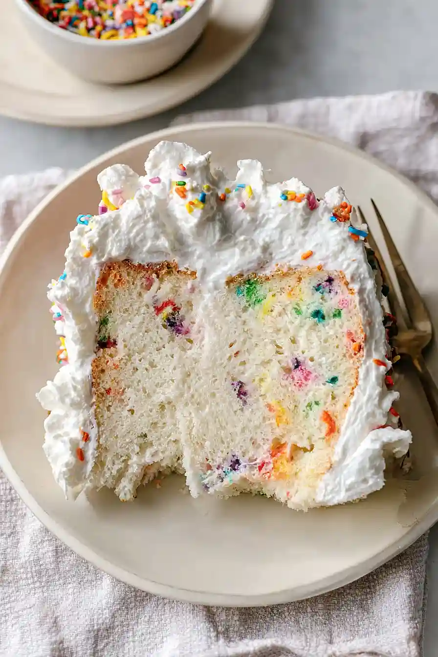Funfetti Angel Food Cake