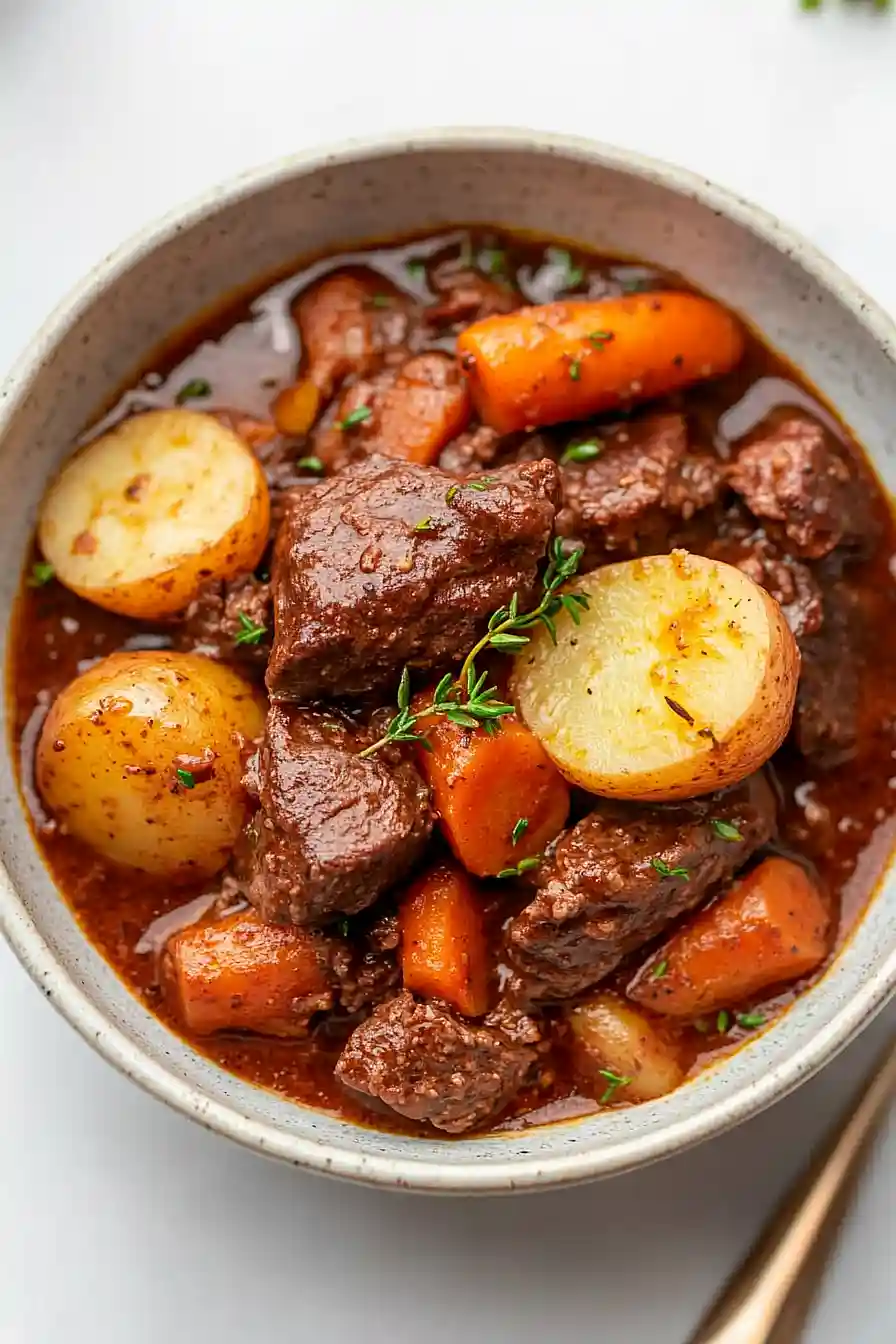 instant pot beef bourguignon