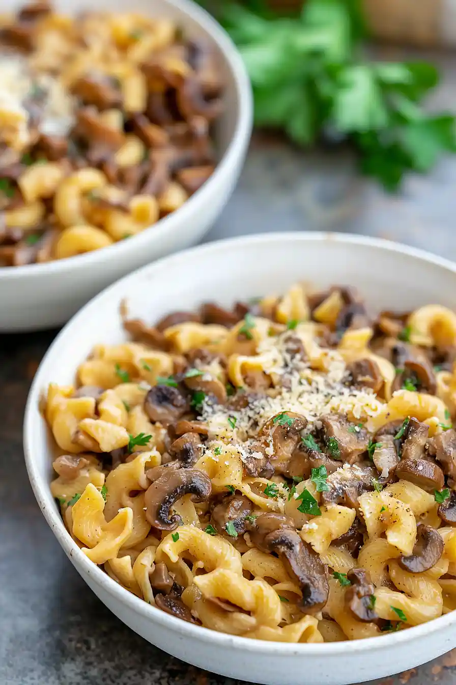 mushroom pasta without cream