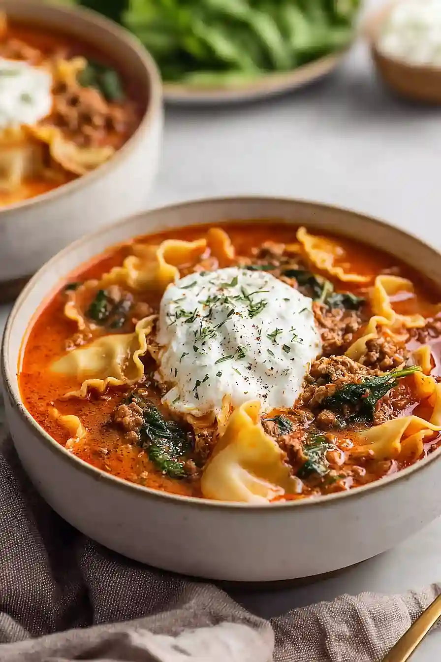 Gluten Free Lasagna Soup