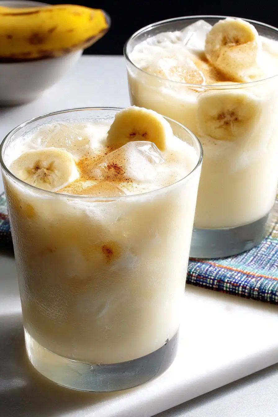 banana agua fresca