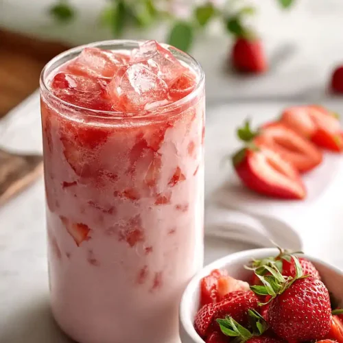 strawberry agua fresca