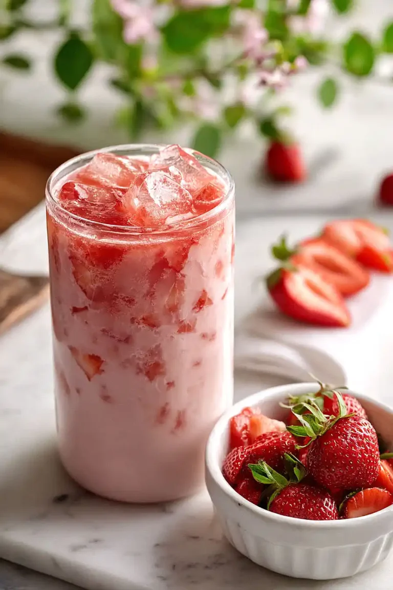 strawberry agua fresca