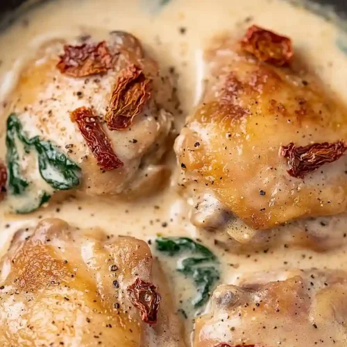 sun dried tomato chicken thighs