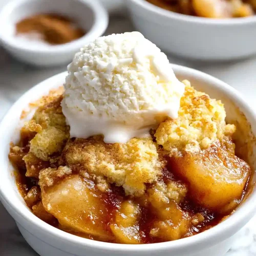 apple cobbler