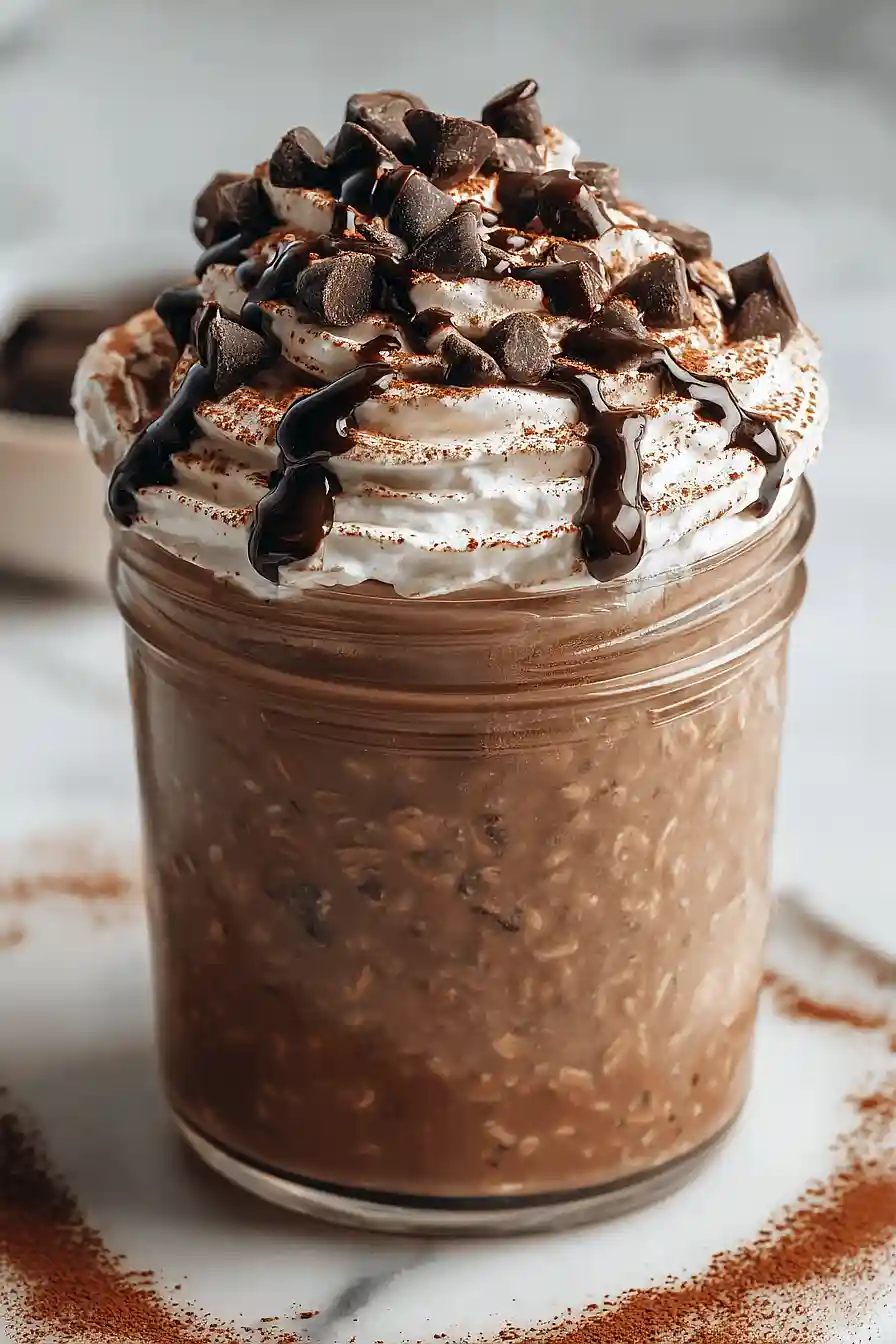 Brownie Batter Overnight Oats