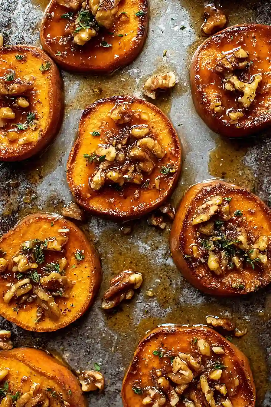 maple roasted sweet potato