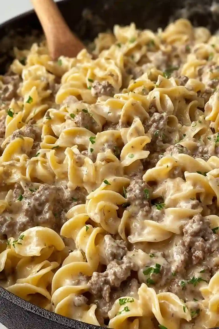 ground beef stroganoff