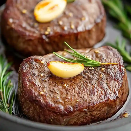 cast iron skillet filet mignon