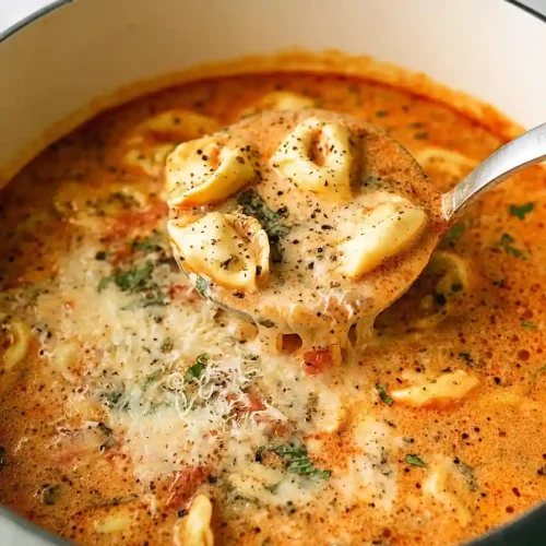 Tomato Tortellini Soup