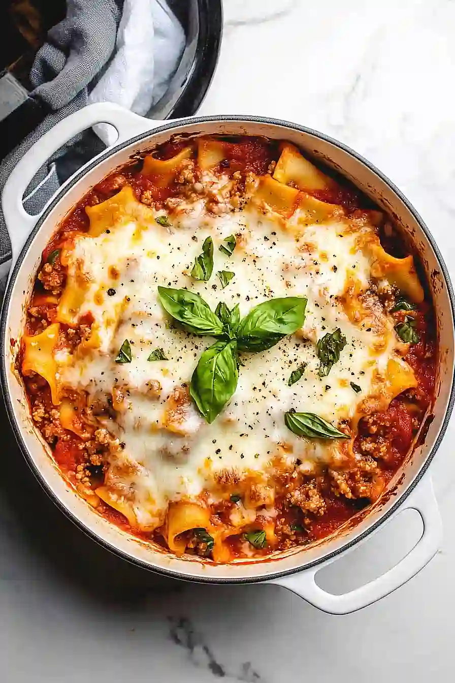 one pot lasagna