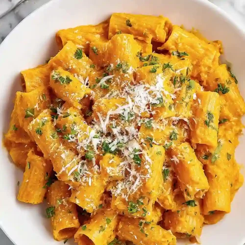 creamy pumpkin pasta