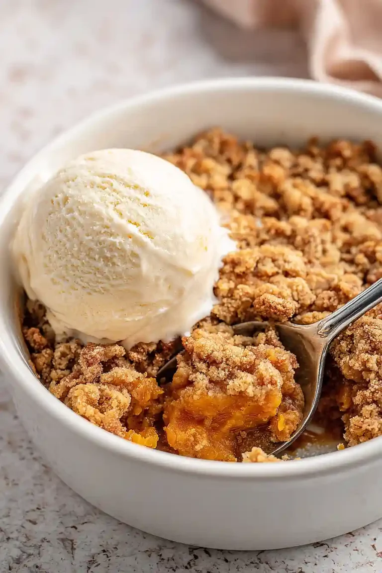 sweet potato crumble