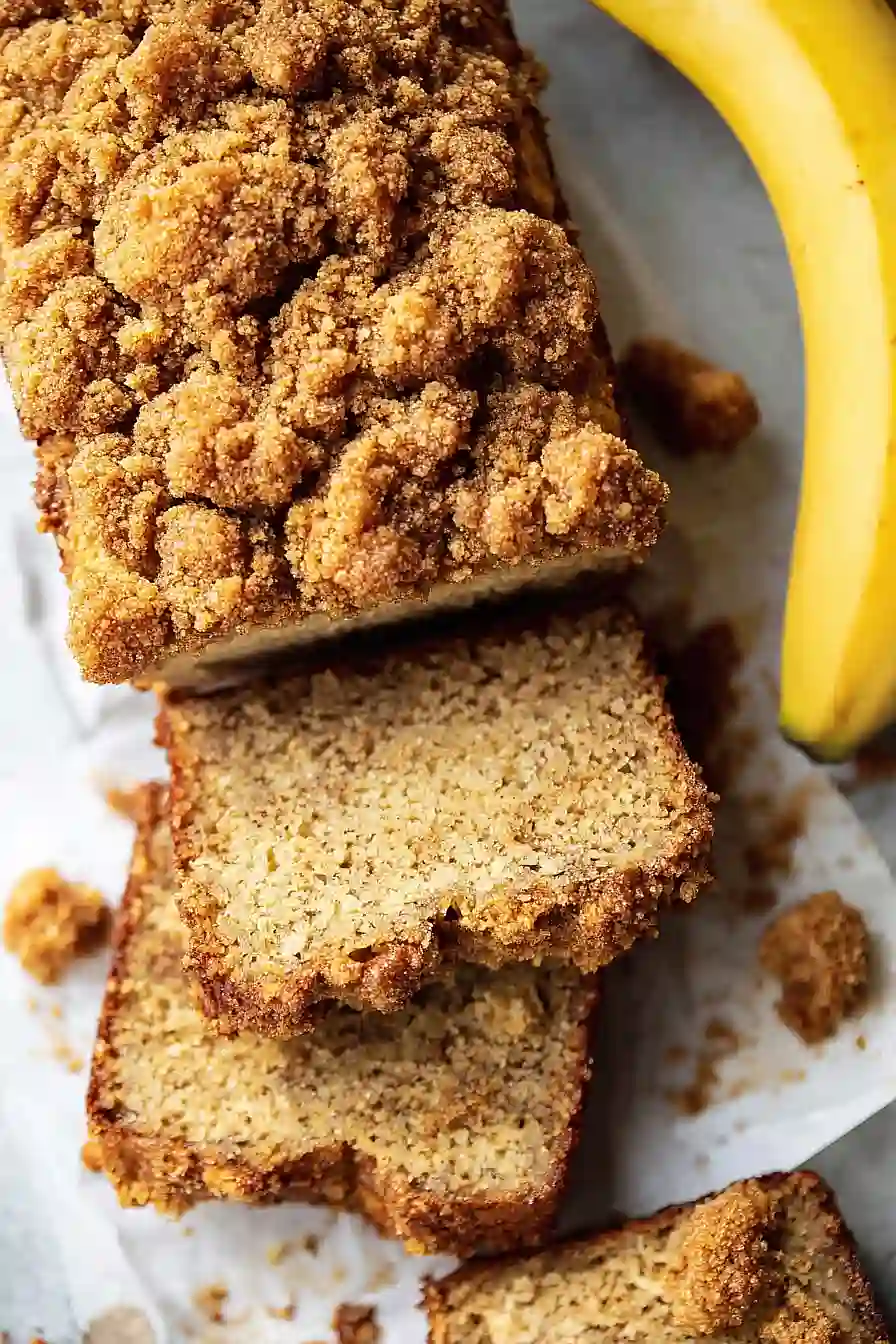 cinnamon crunch banana bread