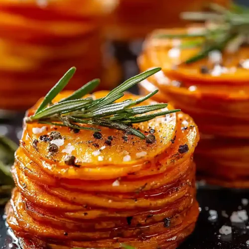 Savory Sweet Potato Stacks
