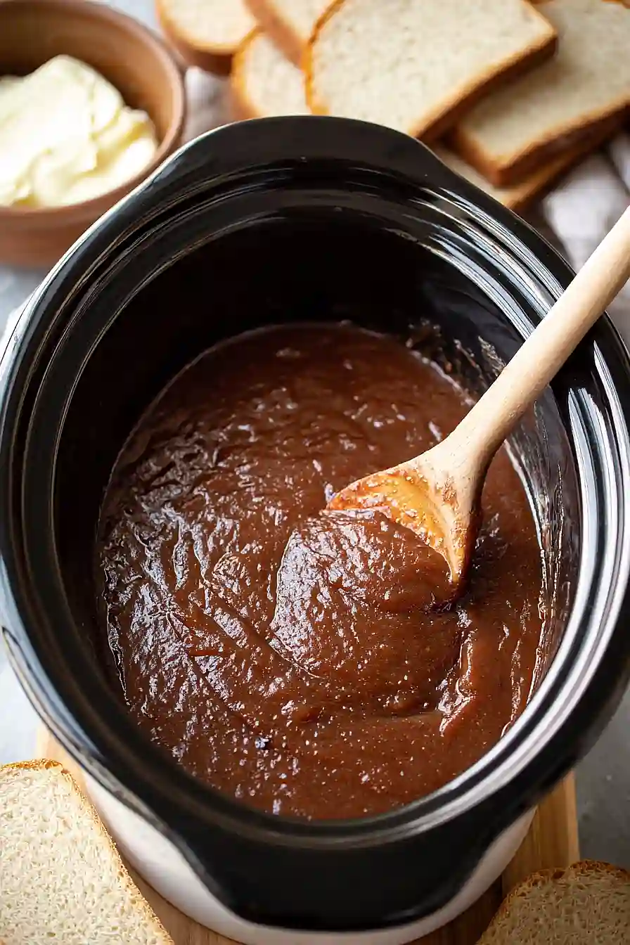 slow cooker apple butter