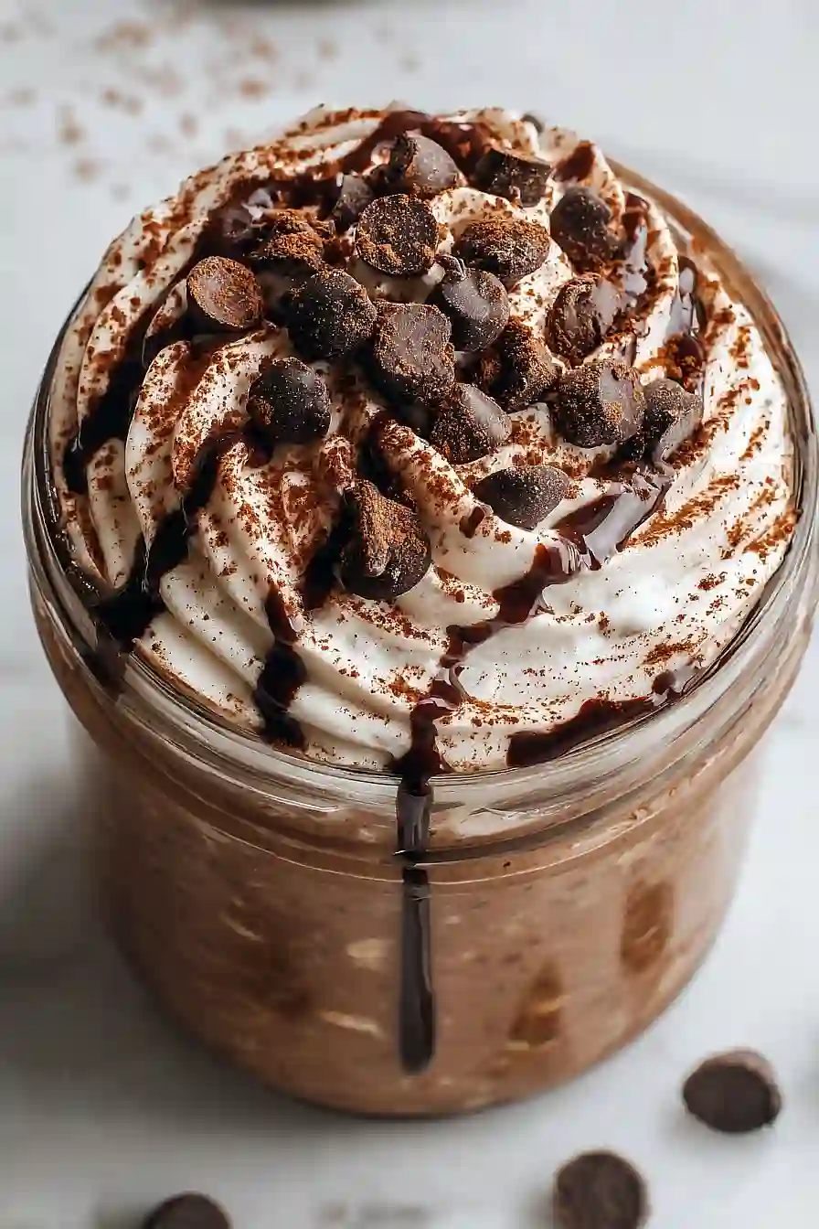 Brownie Batter Overnight Oats