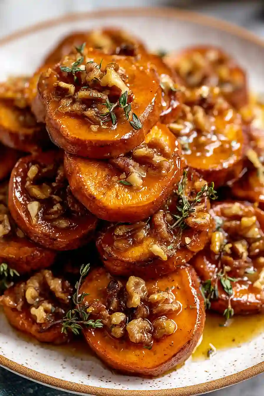 maple roasted sweet potato