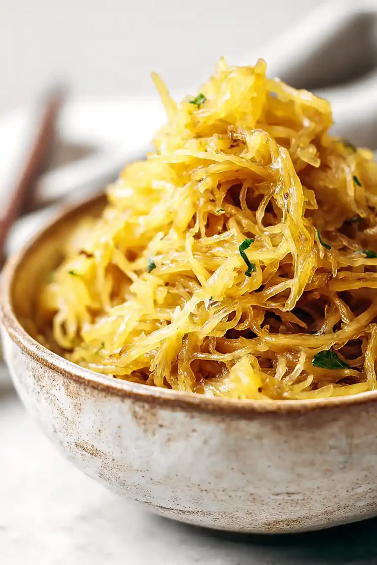 Spicy Spaghetti Squash Noodles