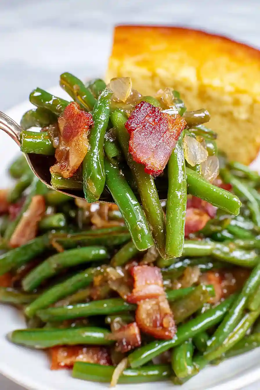Southern Green Beans with Bacon