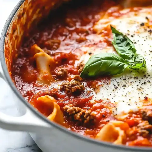 one pot lasagna