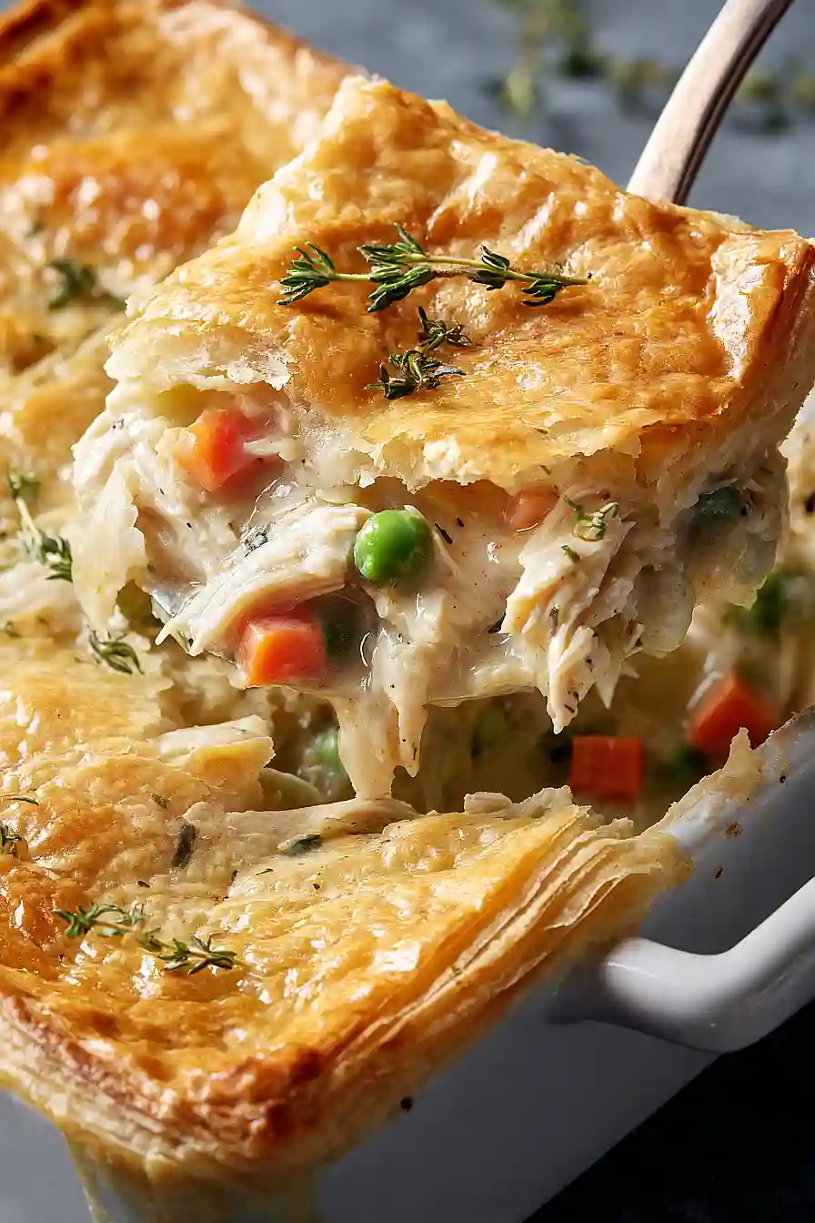 chicken pot pie casserole