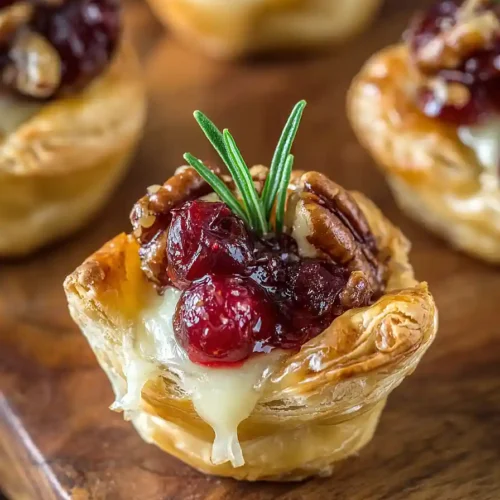 Cranberry Brie Bites