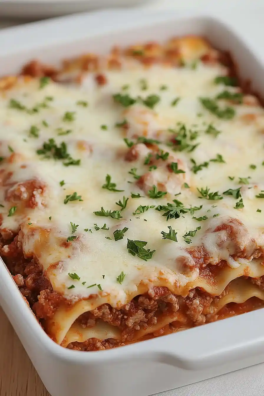pork sausage lasagna recipe
