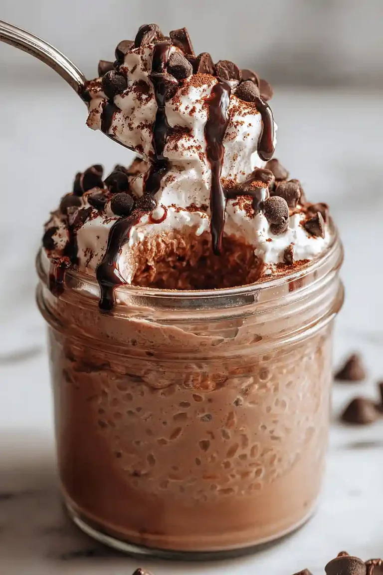 Brownie Batter Overnight Oats