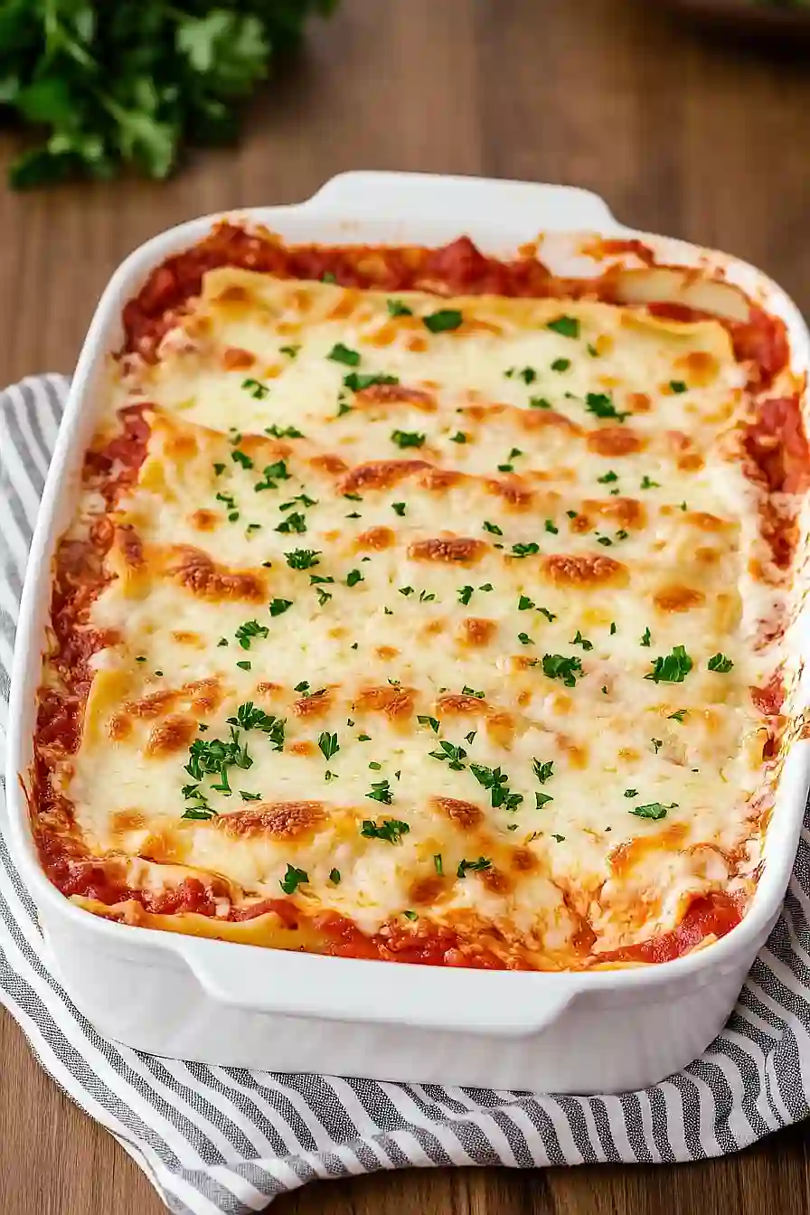 spinach lasagna