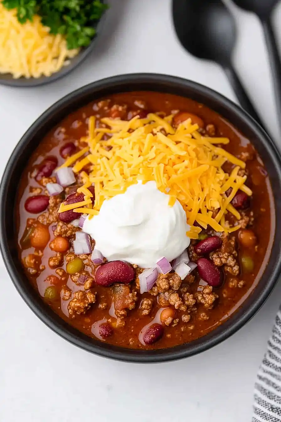 crockpot cowboy chili