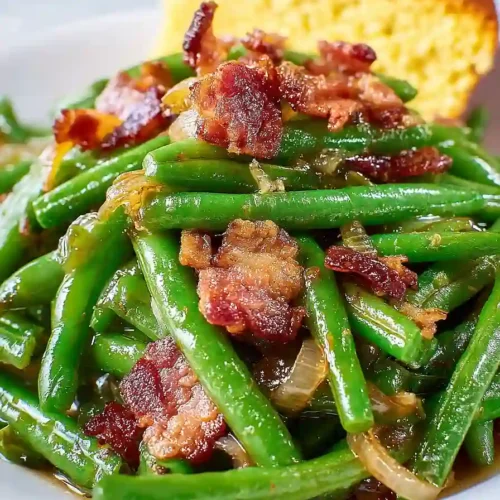 Southern Green Beans with Bacon
