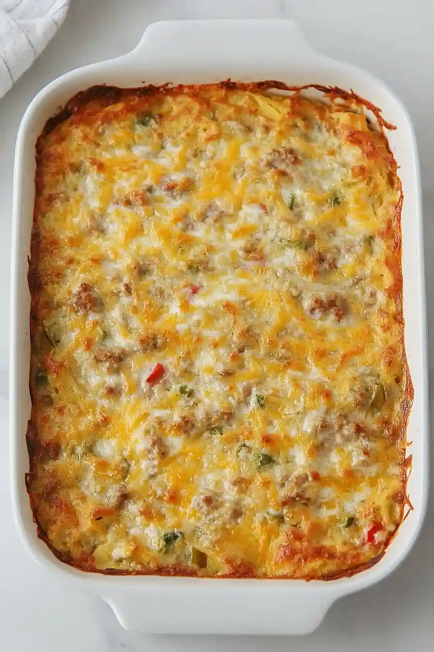 pork sausage hashbrown casserole