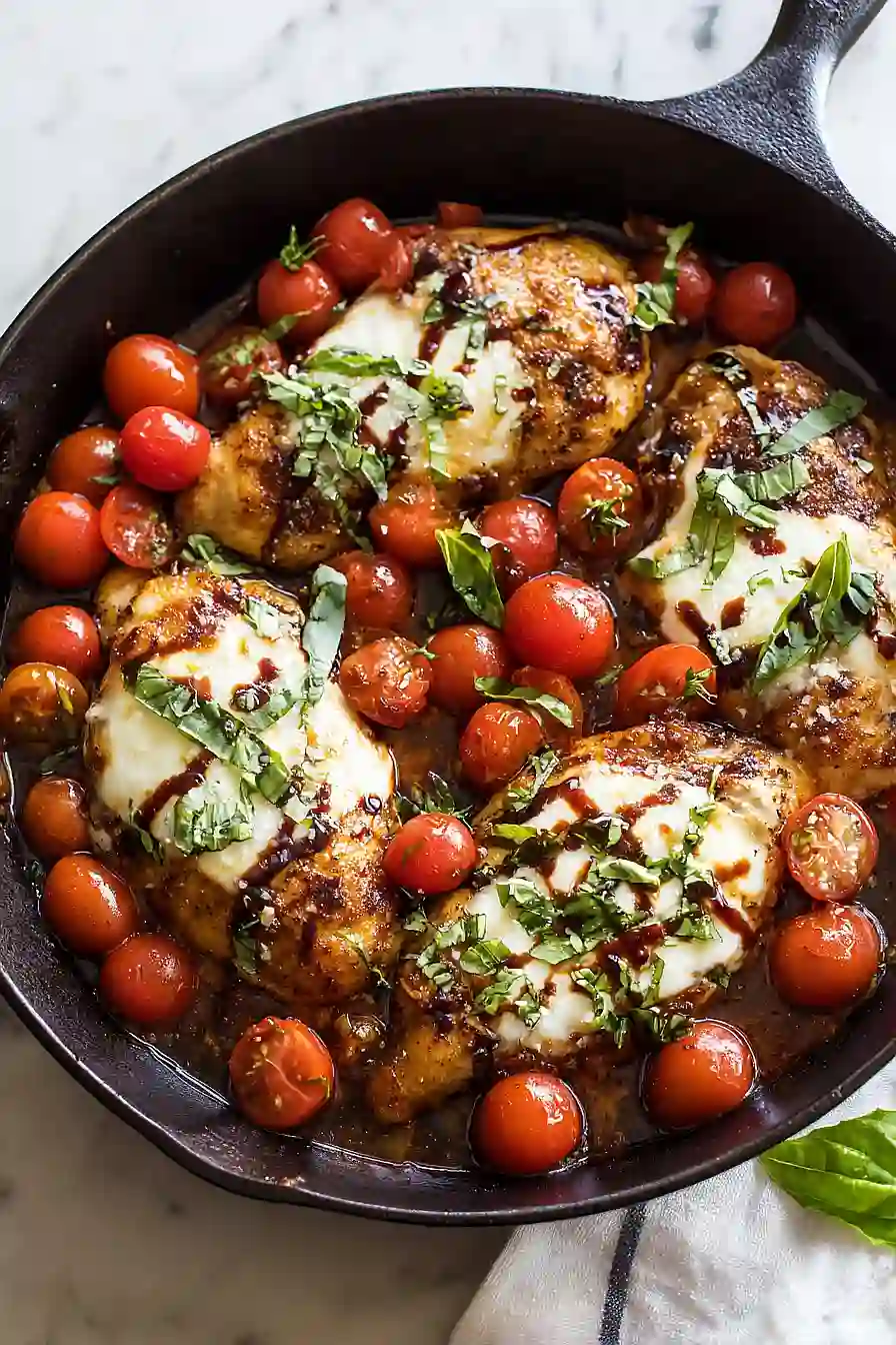 One Pan Balsamic Chicken