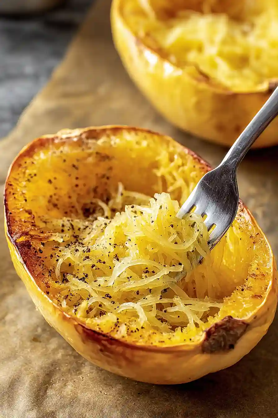 roasted spaghetti squash