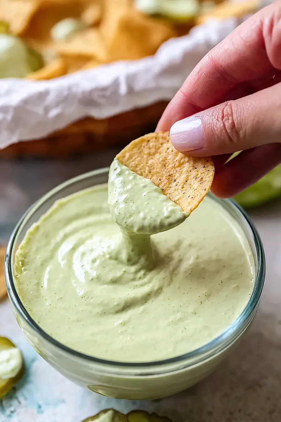 Taqueria Style Creamy Jalapeno Salsa