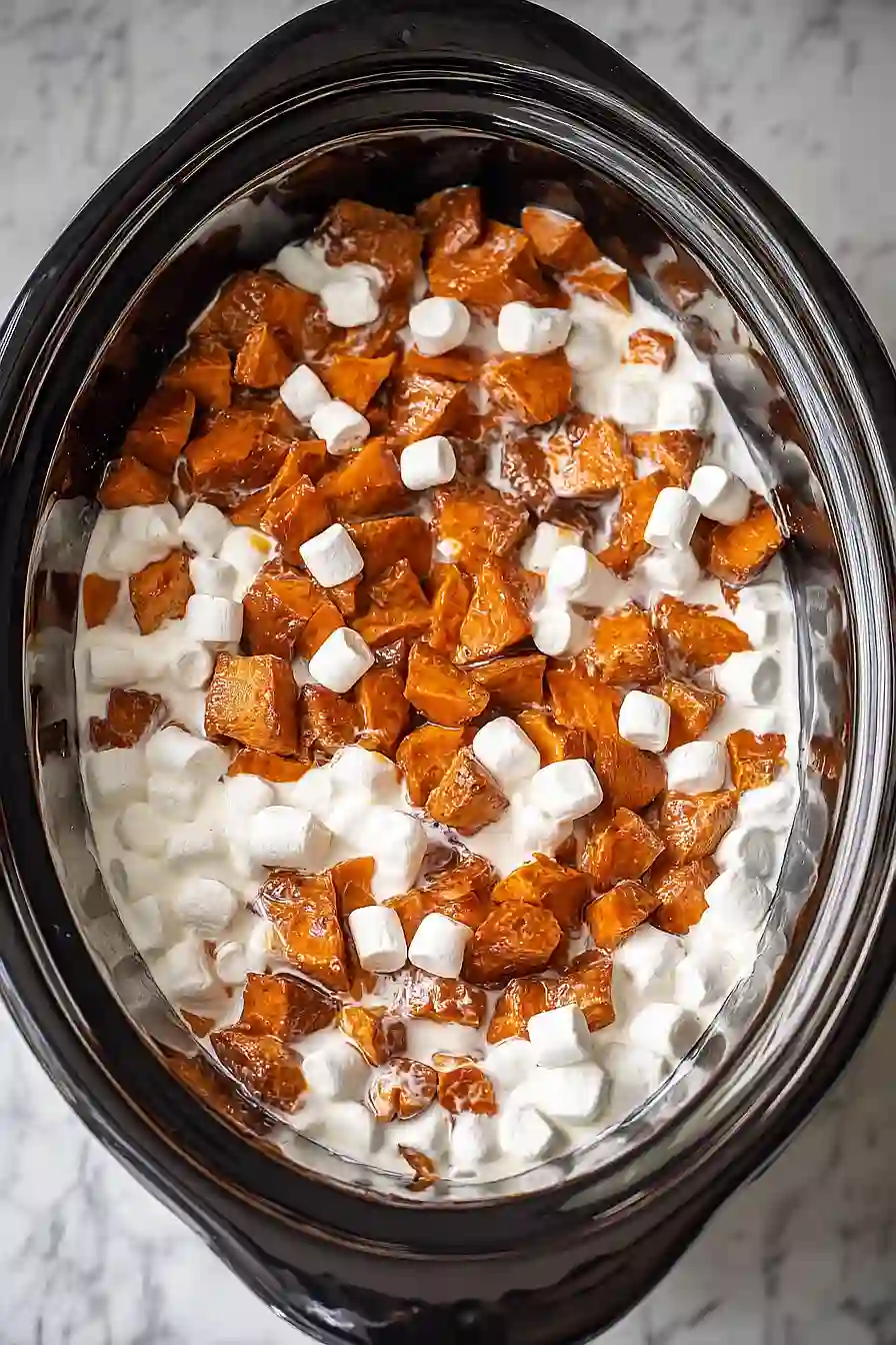 crock pot sweet potatoes